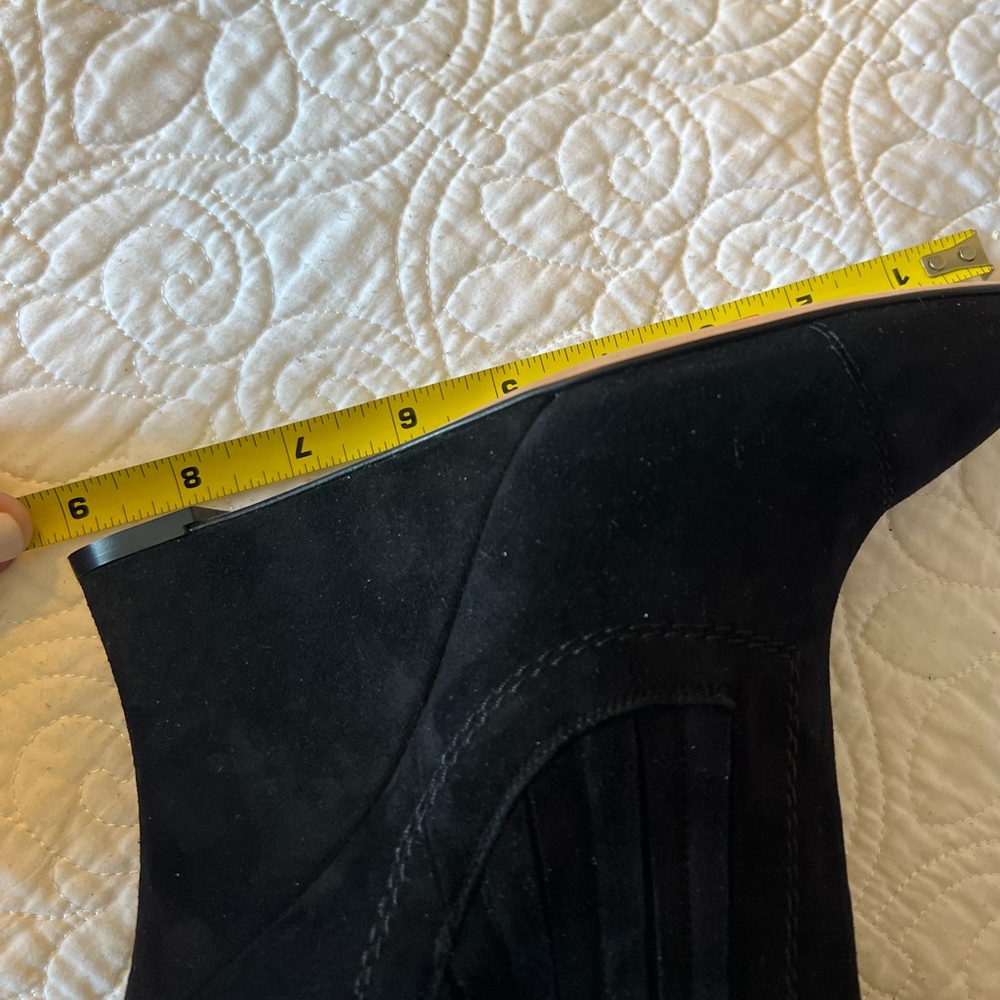 Alchimia Di Ballin Suede Wedge Booties - Picture 7 of 7
